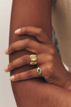 SIMUERO Pinky Rings|Rings>Faro Green