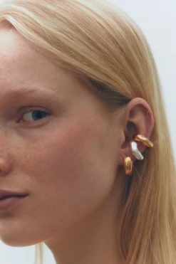 SIMUERO Earrings>Gota Hoop