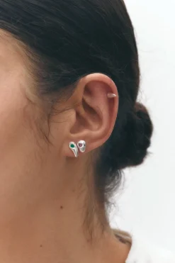 SIMUERO Earrings>Mare Green