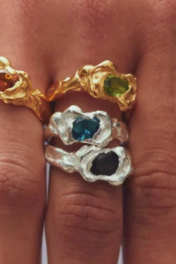 SIMUERO Rings>Ola Blue
