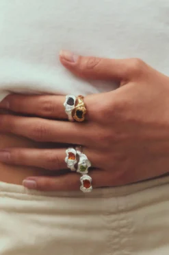 SIMUERO Rings>Ola Orange