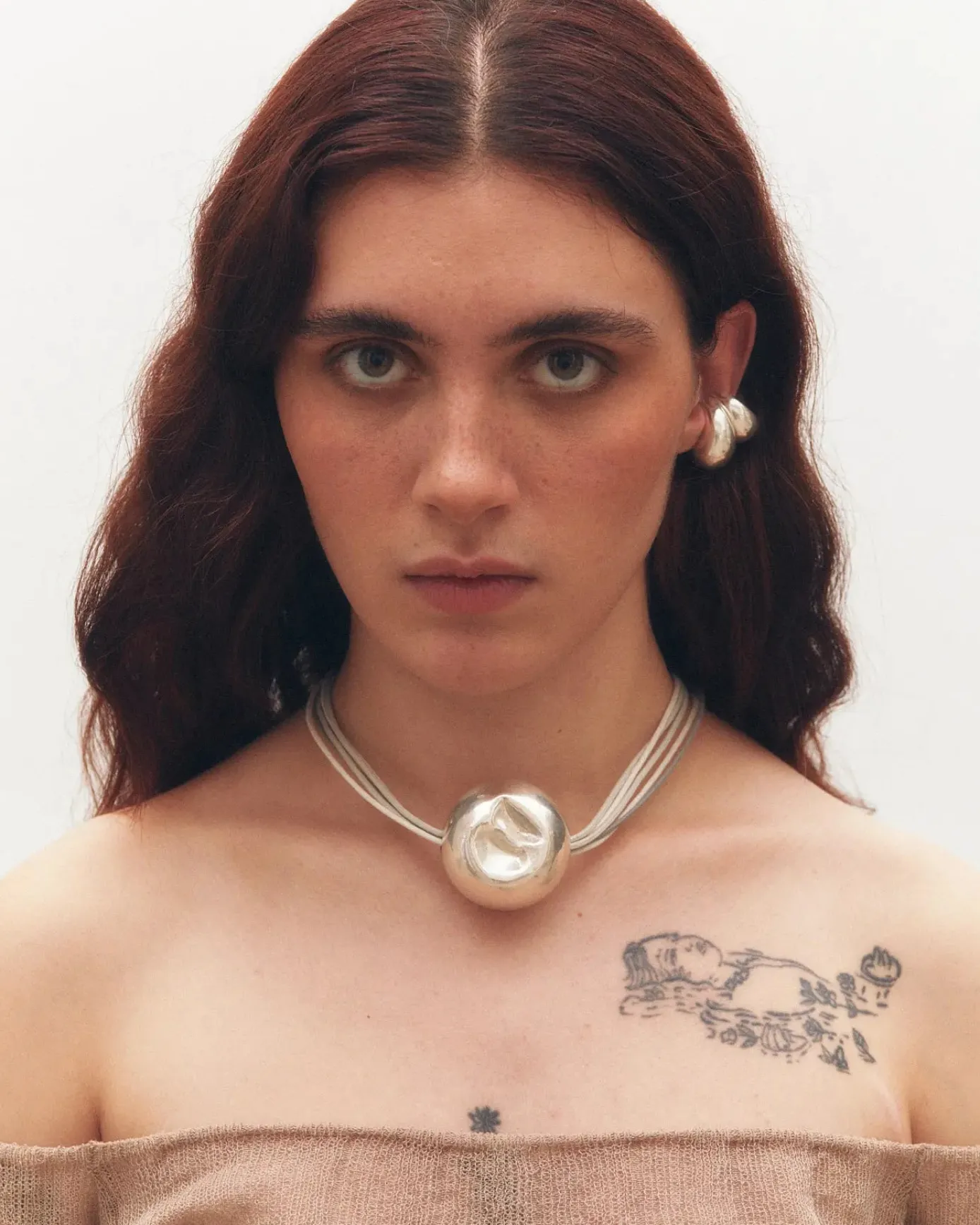 SIMUERO Chokers|Seda Collection>Seda Choker Grey