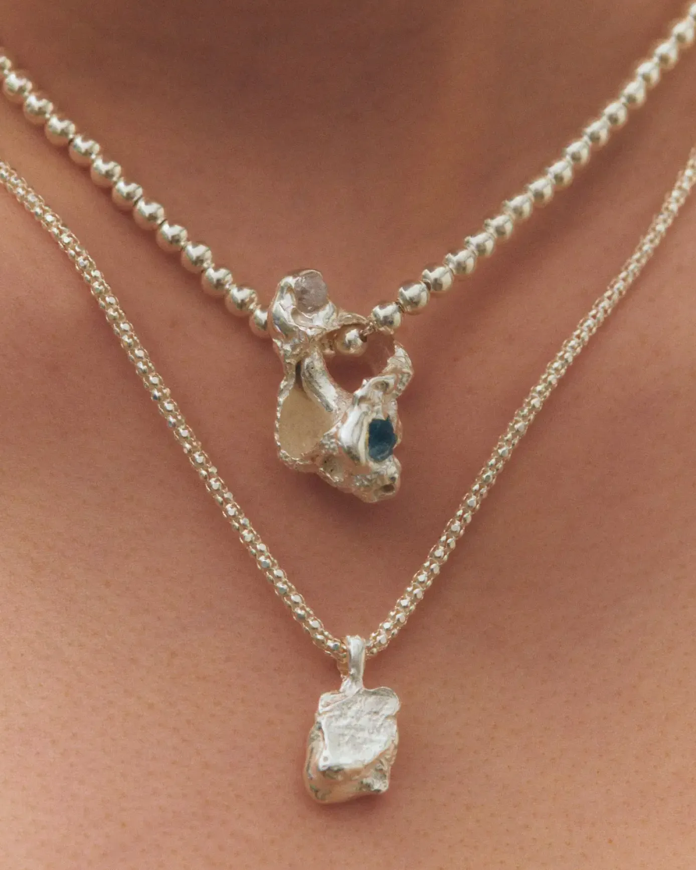 SIMUERO Necklaces>Una Caracola Bolas