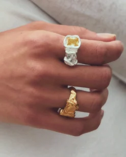 SIMUERO Rings>Vera Yellow